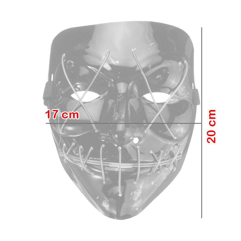 Máscara Led-Oferta 2x1 Solo Hoy – Sé el centro de todas las miradas este Halloween