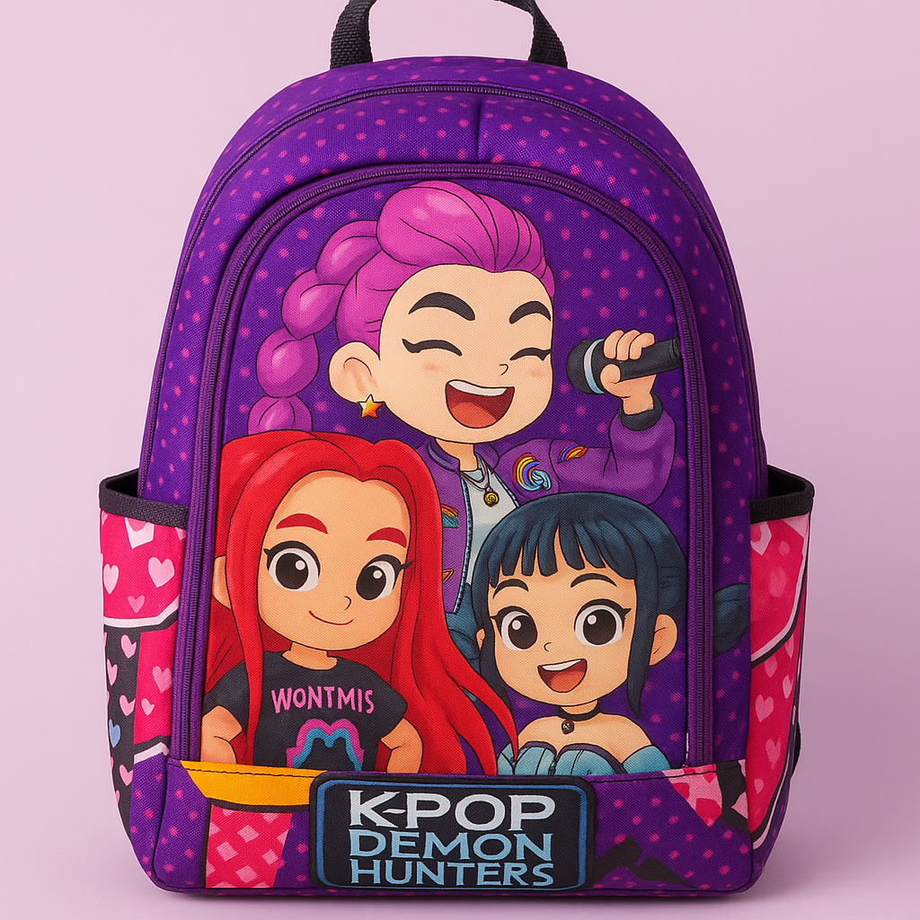 MALETA KPOP HUNTRIX- 45% OFF REGRESO A CLASES