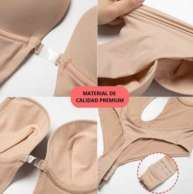 Body Invisible con escote – Moldea tu figura y luce impactante sin que nadie lo note
