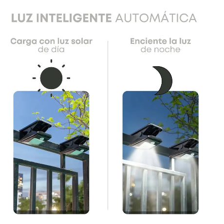Lámpara Solar ClipSol 180° — Ilumina, ahorra y protege sin cables