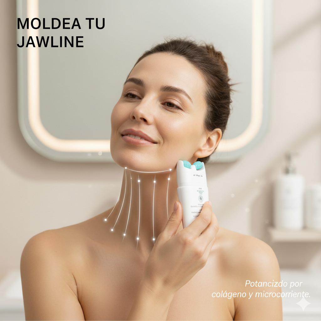 Neck Glow: Crema con Roller de Firmeza - 50% off Black Friday