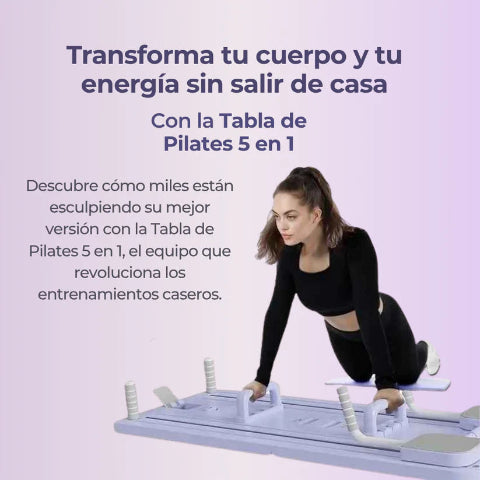 TABLA DE PILATES 5 EN 1 I -35% DE DESCUENTO HOY!