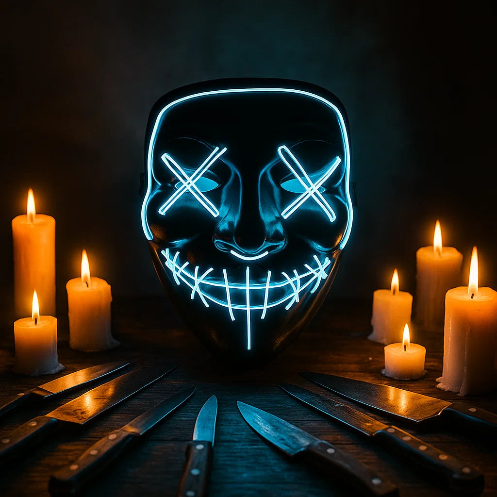 Máscara Led-Oferta 2x1 Solo Hoy – Sé el centro de todas las miradas este Halloween