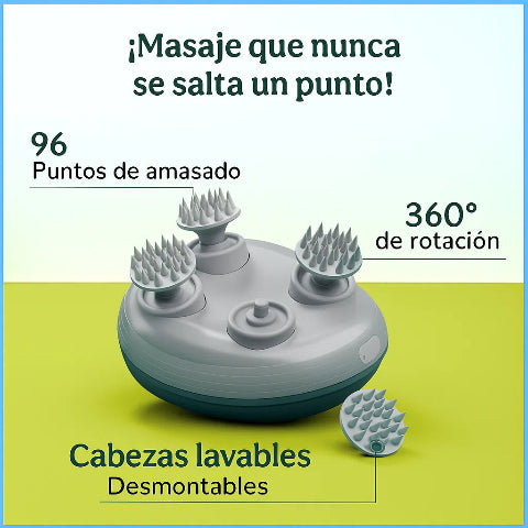 MASAJEADOR PARA EL CUERO CABELLUDO +EBOOK GRATIS