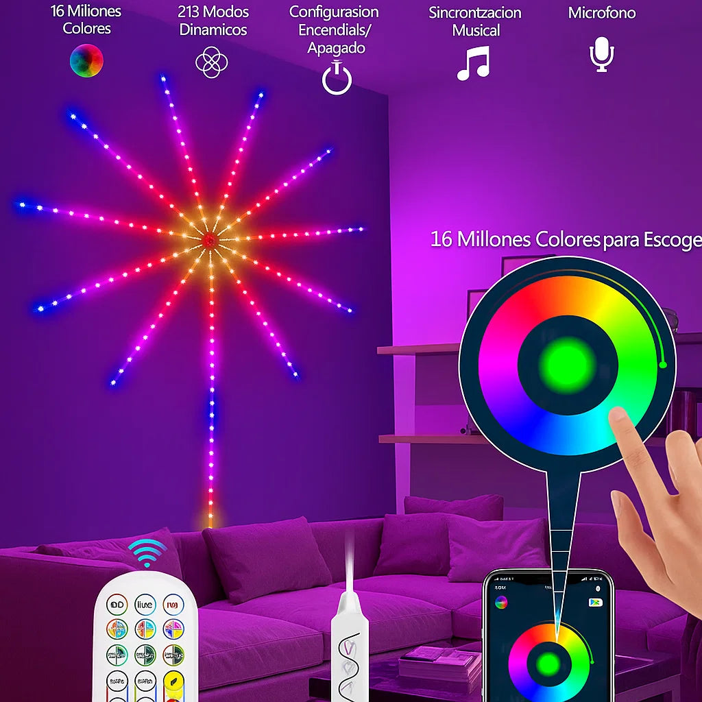 Luces LED navideñas 35% DE DESCUENTO POR HOY!