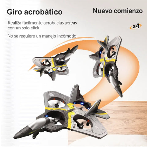 AVIÓN FUTURISTA – Diversión que vuela más alto estas fiestas 🎄✈️