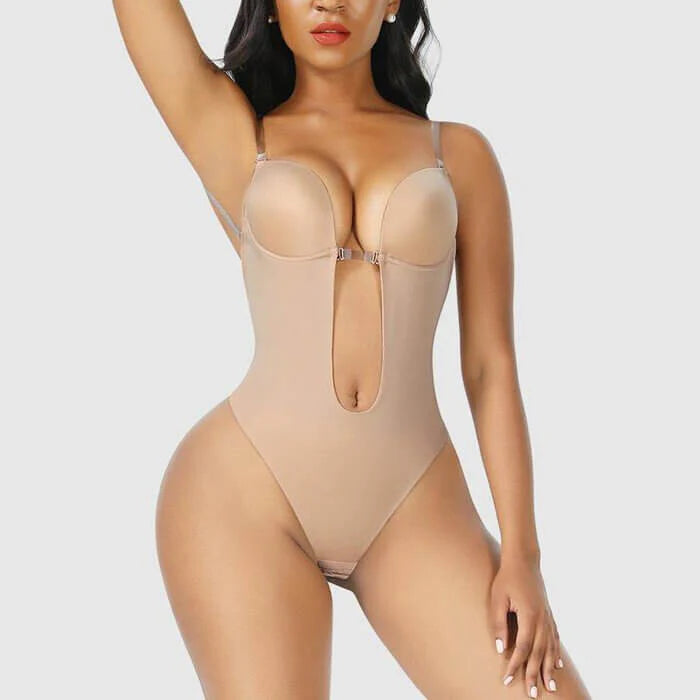 Body Invisible con escote – Moldea tu figura y luce impactante sin que nadie lo note