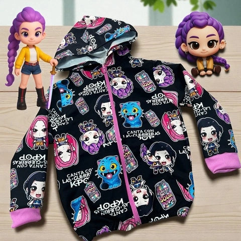 Chaqueta Rompevientos Guerreras K-Pop  – 50% off Black Friday