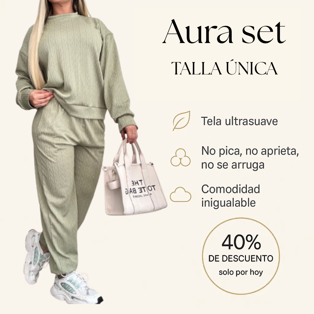 Aura set™- Ligero, transpirable y con el ajuste perfecto