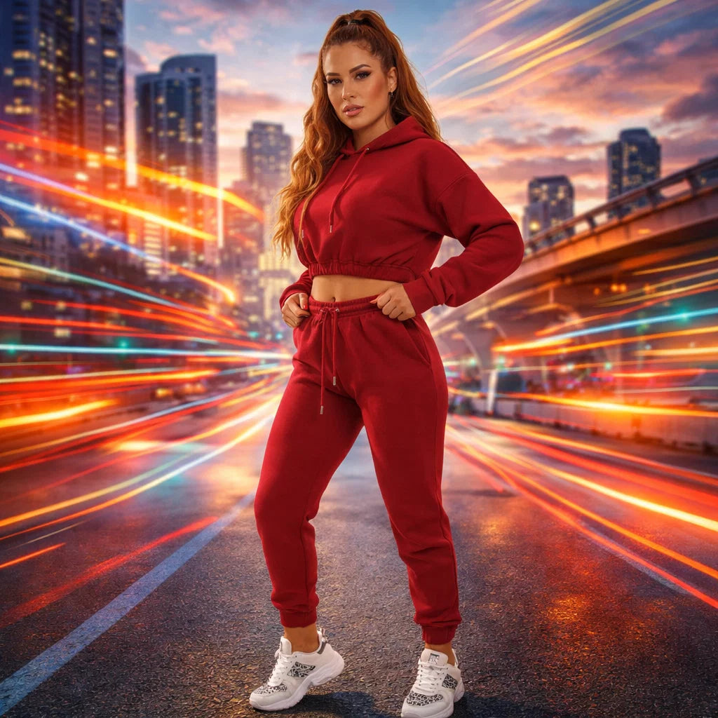 Conjunto Femenino: Buzo y Jogger. Comodísimo y Perfecto para Todo Tu Día