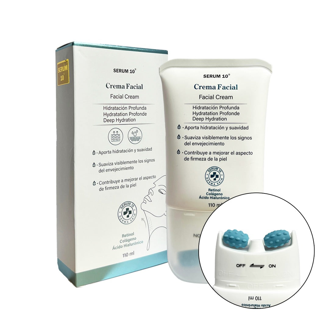 Neck Glow: Crema con Roller de Firmeza  - 50% off Black Friday