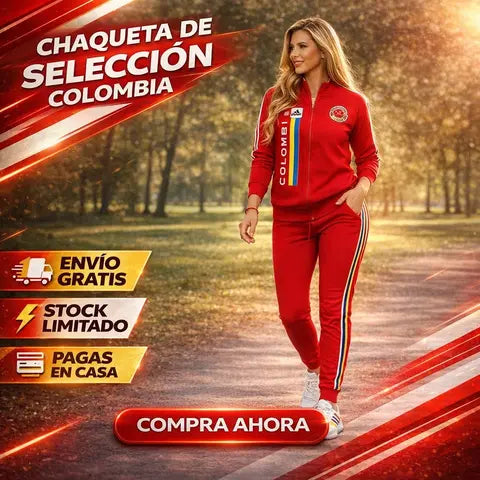 Chaqueta Selección Colombia | Estilo Urbano con El Ritmo Que Nos Une 🇨🇴