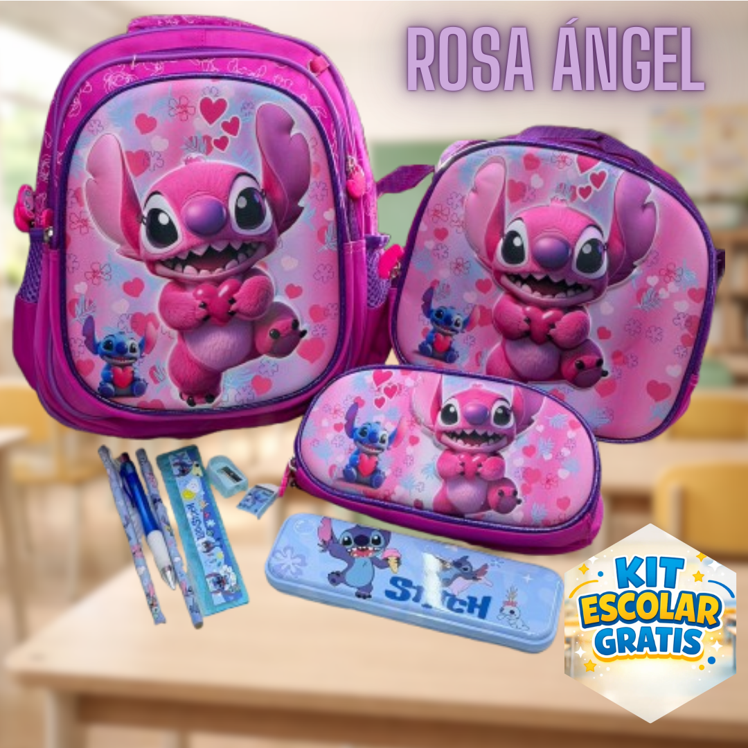 COMBO ESCOLAR 3 EN 1 I REGRESO A CLASES + KIT ESCOLAR GRATIS