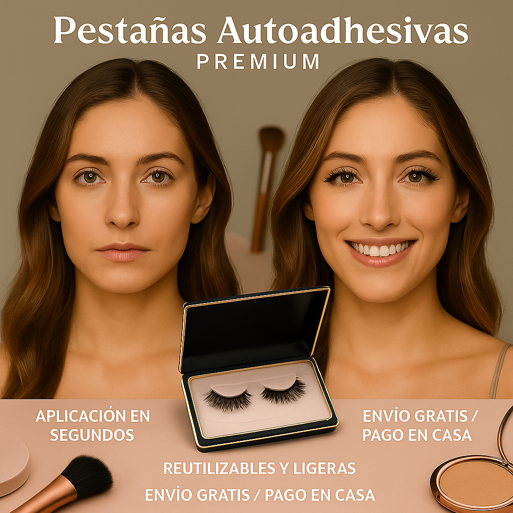 Pestañas Autoadhesivas: SIN PEGANTE - 50% off Black Friday