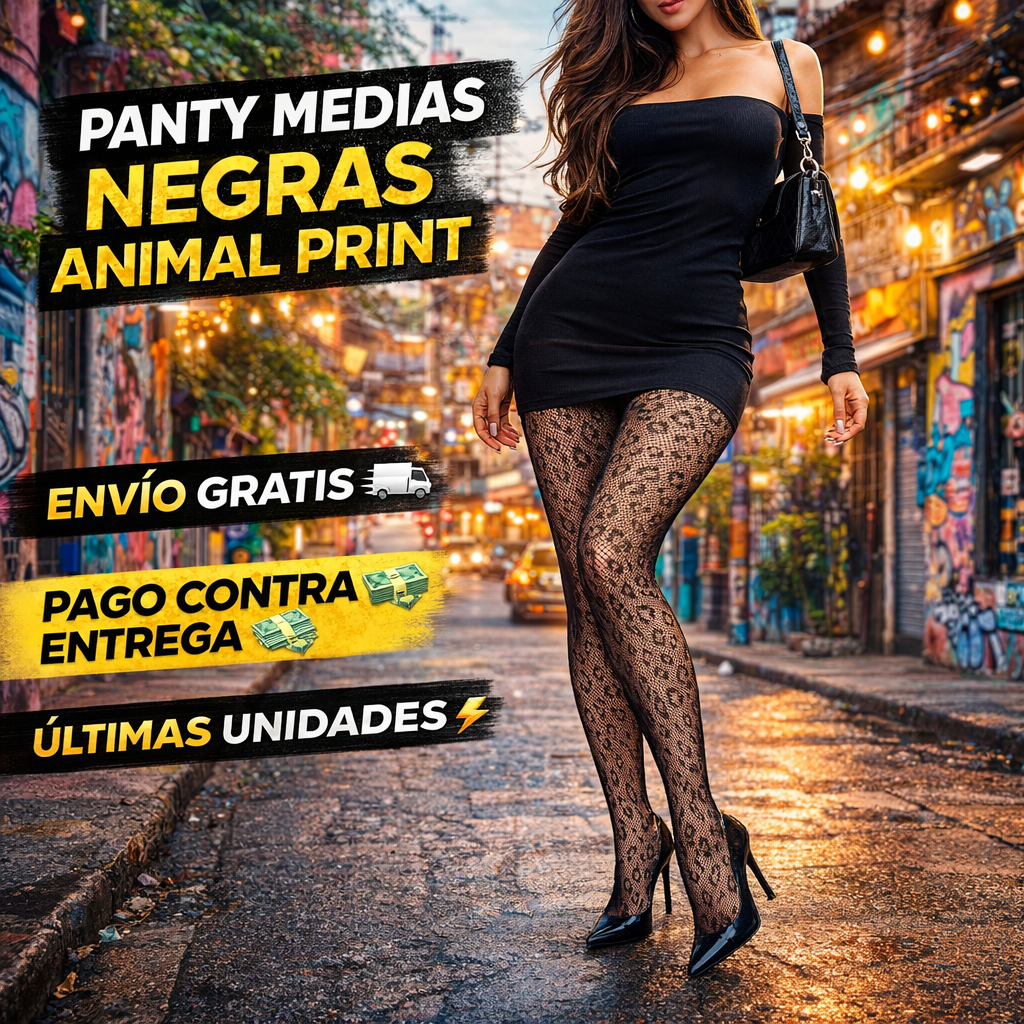 Panty Medias Animal Print – El detalle que transforma cualquier outfit en segundos