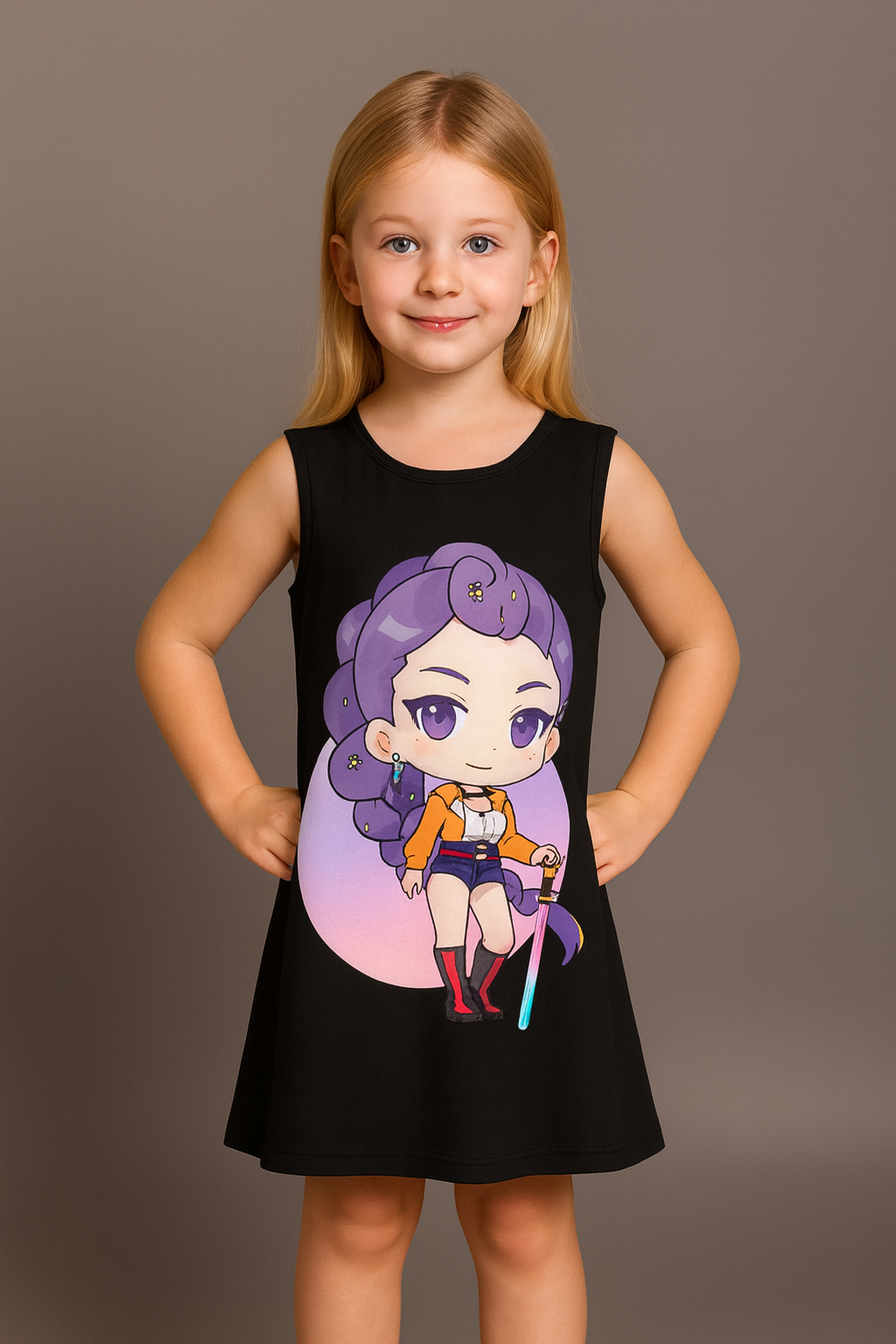 VESTIDO KPOP HUNTRIX- 45% off NAVIDAD