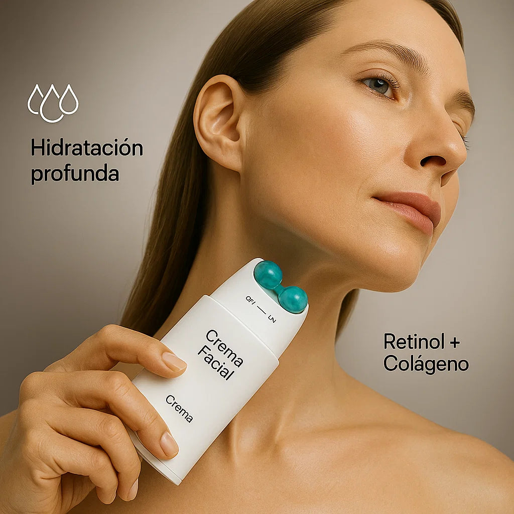 Neck Glow: Crema con Roller de Firmeza  - 50% off Black Friday