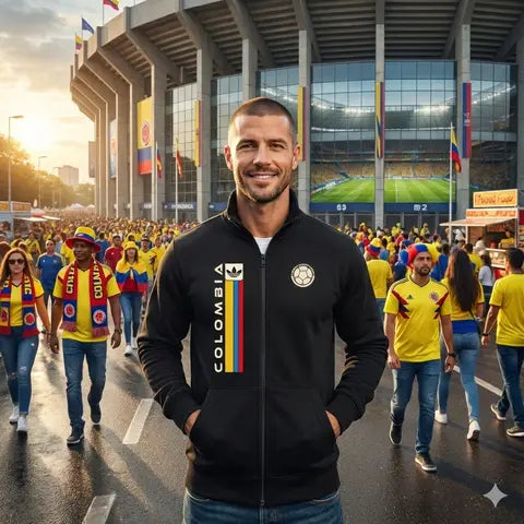 Chaqueta Selección Colombia | Estilo Urbano con El Ritmo Que Nos Une 🇨🇴