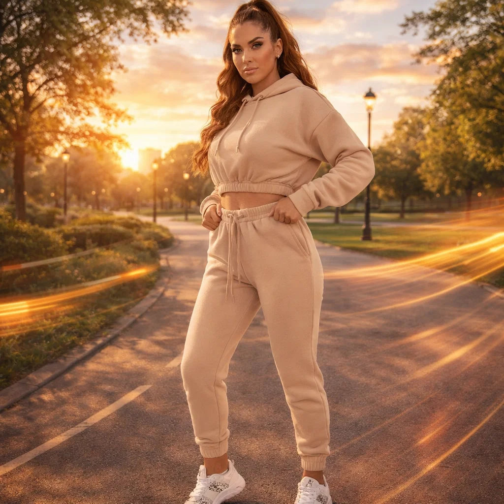 Conjunto Femenino: Buzo y Jogger. Comodísimo y Perfecto para Todo Tu Día