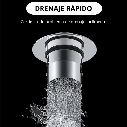 Tapón moderno para drenajes FILTRAMAX