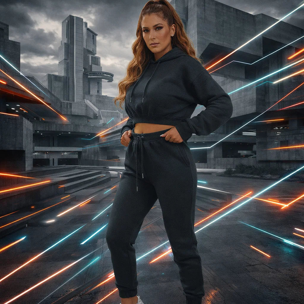 Conjunto Femenino: Buzo y Jogger. Comodísimo y Perfecto para Todo Tu Día