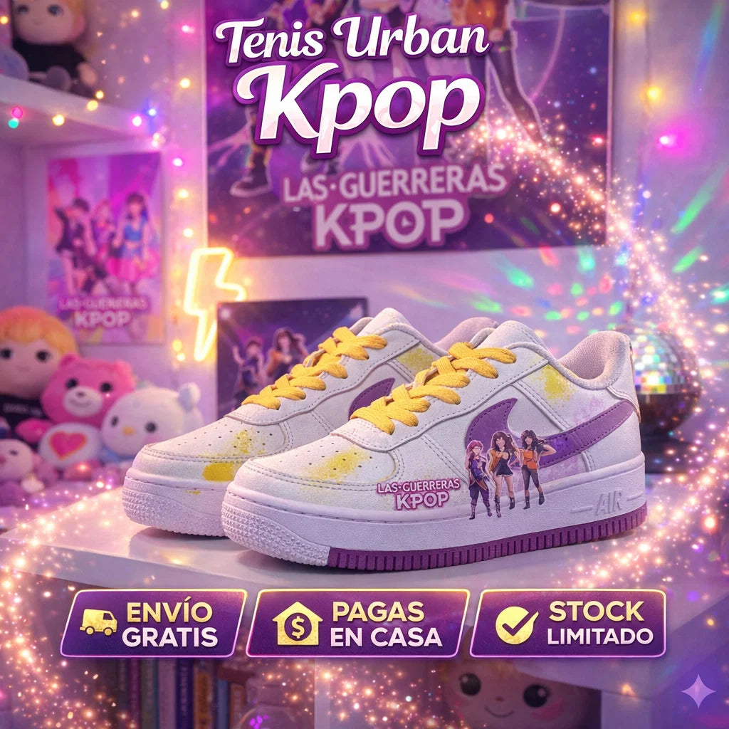 Tenis K-Pop Urban Kids | Estilo, Comodidad y Actitud en Cada Paso