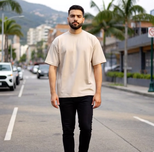 Pack x3 Camisetas Oversize para Hombre — Más estilo y más comodidad