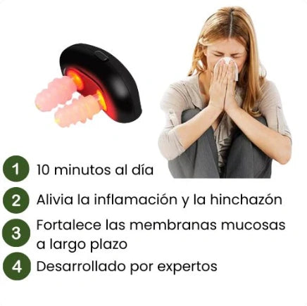 SinusTech - Terapia de Luz Roja – Respira Mejor, Vive Mejor