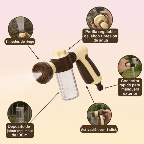 HydroDog-LIMPIEZA TOTAL para tu perro, rápido, sin desorden y en cualquier lugar