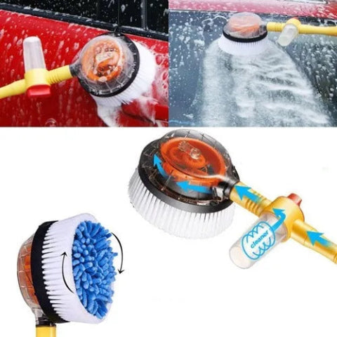 AutoBrush 360 - Cepillo giratorio automático, limpieza completa y avanzada