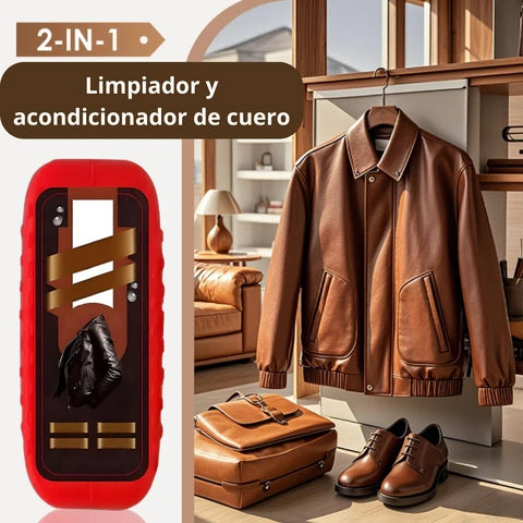 PACX2: Limpiador de cuero 2 en 1 : Limpieza y Nutrición Profunda para tu Cuero