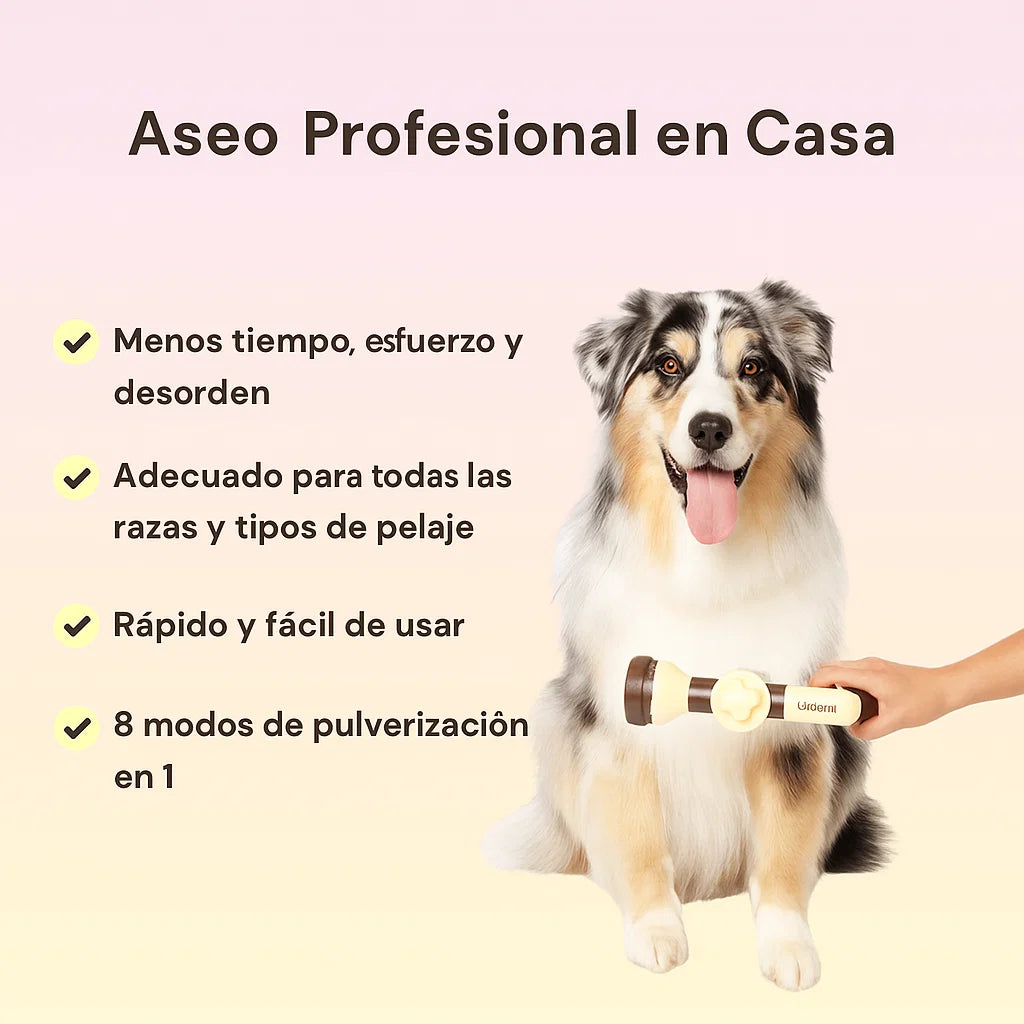 HydroDog-LIMPIEZA TOTAL para tu perro, rápido, sin desorden y en cualquier lugar