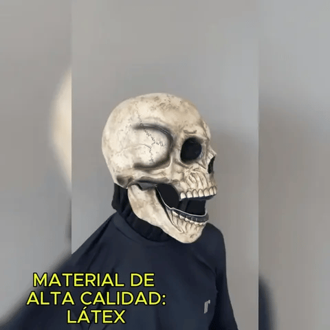CALAVERA TERRORÍFICA🔥 La máscara más brutal de Halloween – Solo HOY 35% OFF + Envío Gratis 🔥