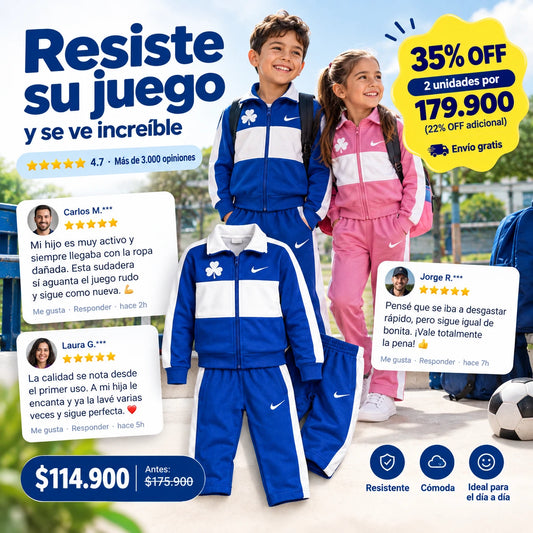 Conjunto Deportivo Trebol: el conjunto del momento, hecho para jugar