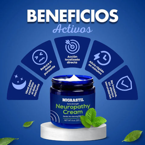 Migastril – Crema para Alivio Neuropático Natural +eBOOK GRATIS!