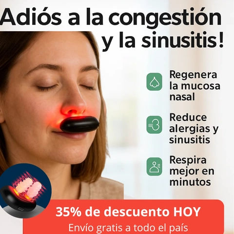 SinusTech - Terapia de Luz Roja – Respira Mejor, Vive Mejor