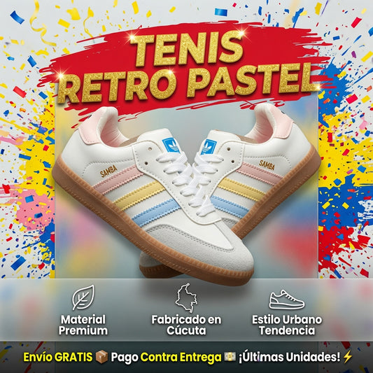 Tenis retro pastel IEDICIÓN LIMITADA!