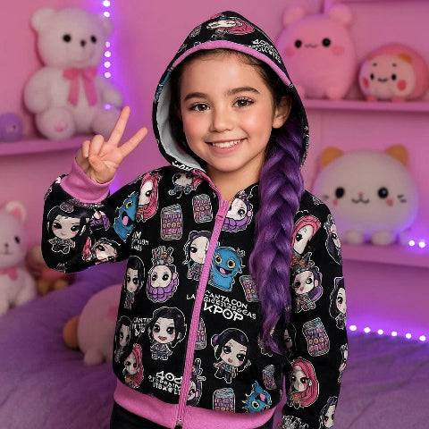 Chaqueta Rompevientos Guerreras K-Pop  – 50% off Black Friday