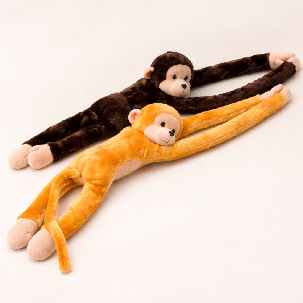 Monito Abrazo Mágico™ – El peluche que acompaña, calma y reconforta a tu hijo