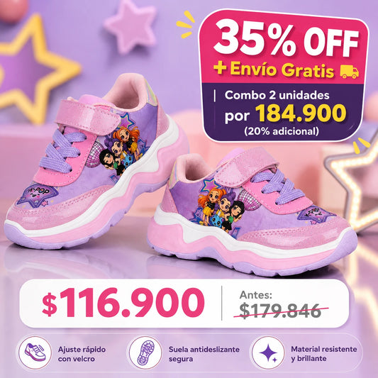 Tenis Estrella Kpop — Alístate en 3 Segundos y Brilla