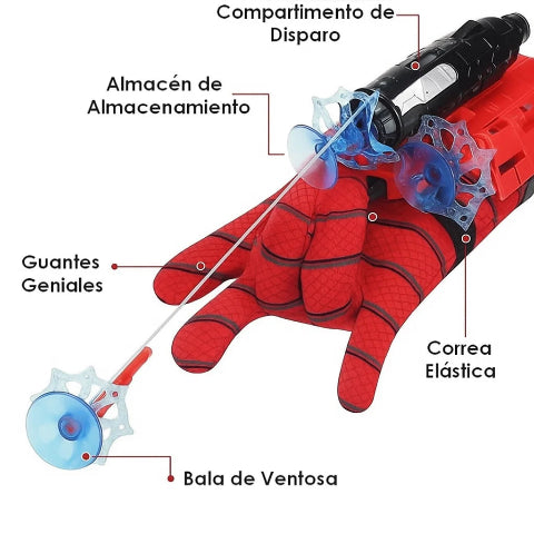 Guante Spider-Hero™ con lanzador — Diversión épica este Halloween -35%DE DESCUENTO!