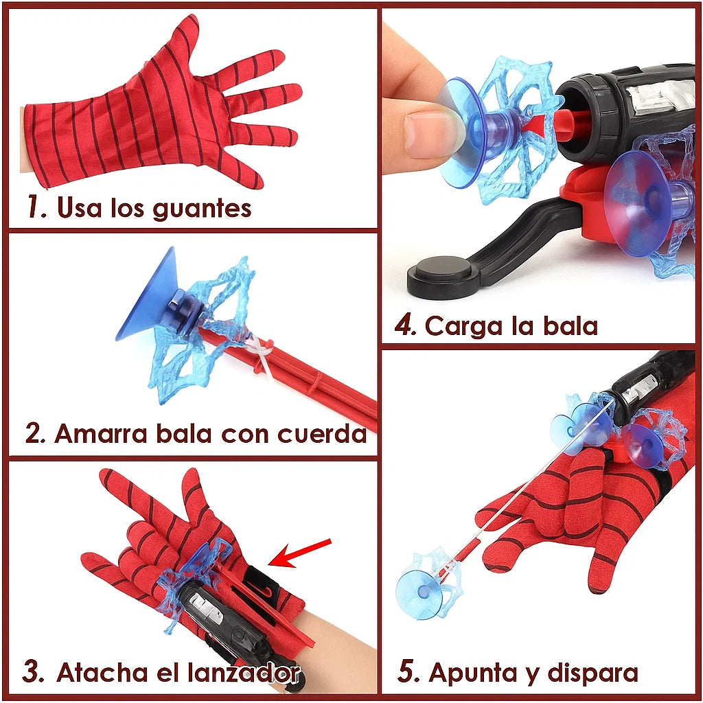 Guante Spider-Hero™ con lanzador — Diversión épica este Halloween -35%DE DESCUENTO!