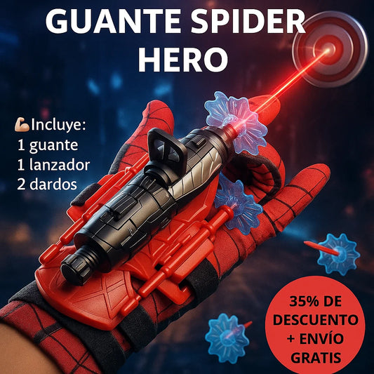 Guante Spider-Hero™ con lanzador — Diversión épica este Halloween -35%DE DESCUENTO!