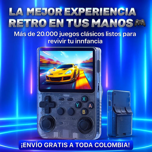 Consola Retro Portátil HD™ – Revive los clásicos donde quieras