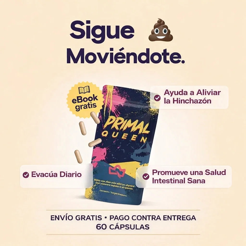 Primal Queen I Suplemento para mujeres que te da energía +eBook GRATIS!