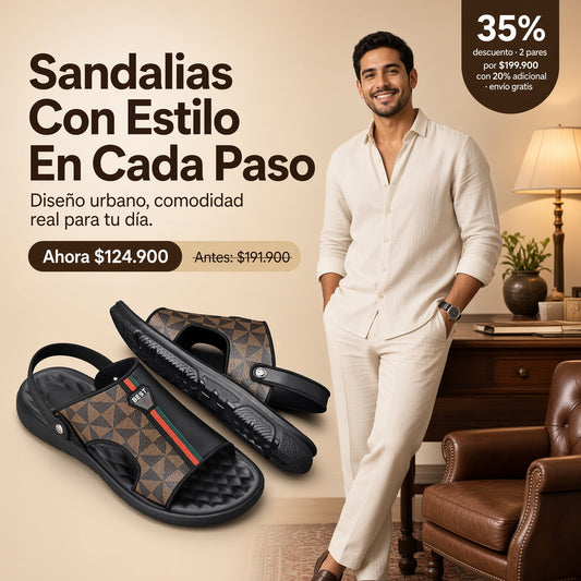 Sandalia Romana Besth — Estilo urbano con comodidad de todo el día