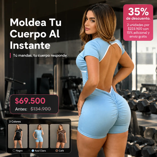 Enterizo Corto Aria — El Enterizo Que Realza Tu Figura