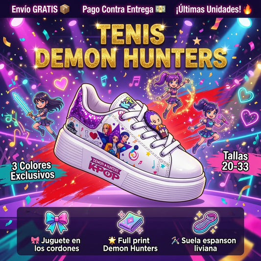 Tenis Guerreras K-POP Edición Especial — El tenis que tu niña fan siempre soñó tener