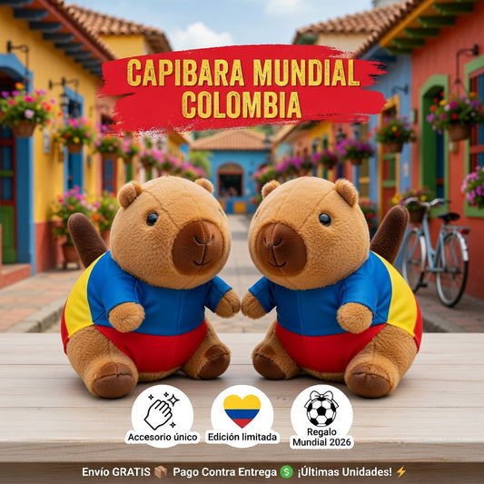 Capibara Mundial Colombia — La Manilla de Peluche Edición Limitada que Todo Colombia Quiere