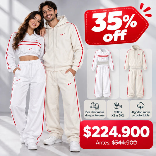 Conjunto Deportivo en Pareja — El Combo Completo para Ella y Para Él